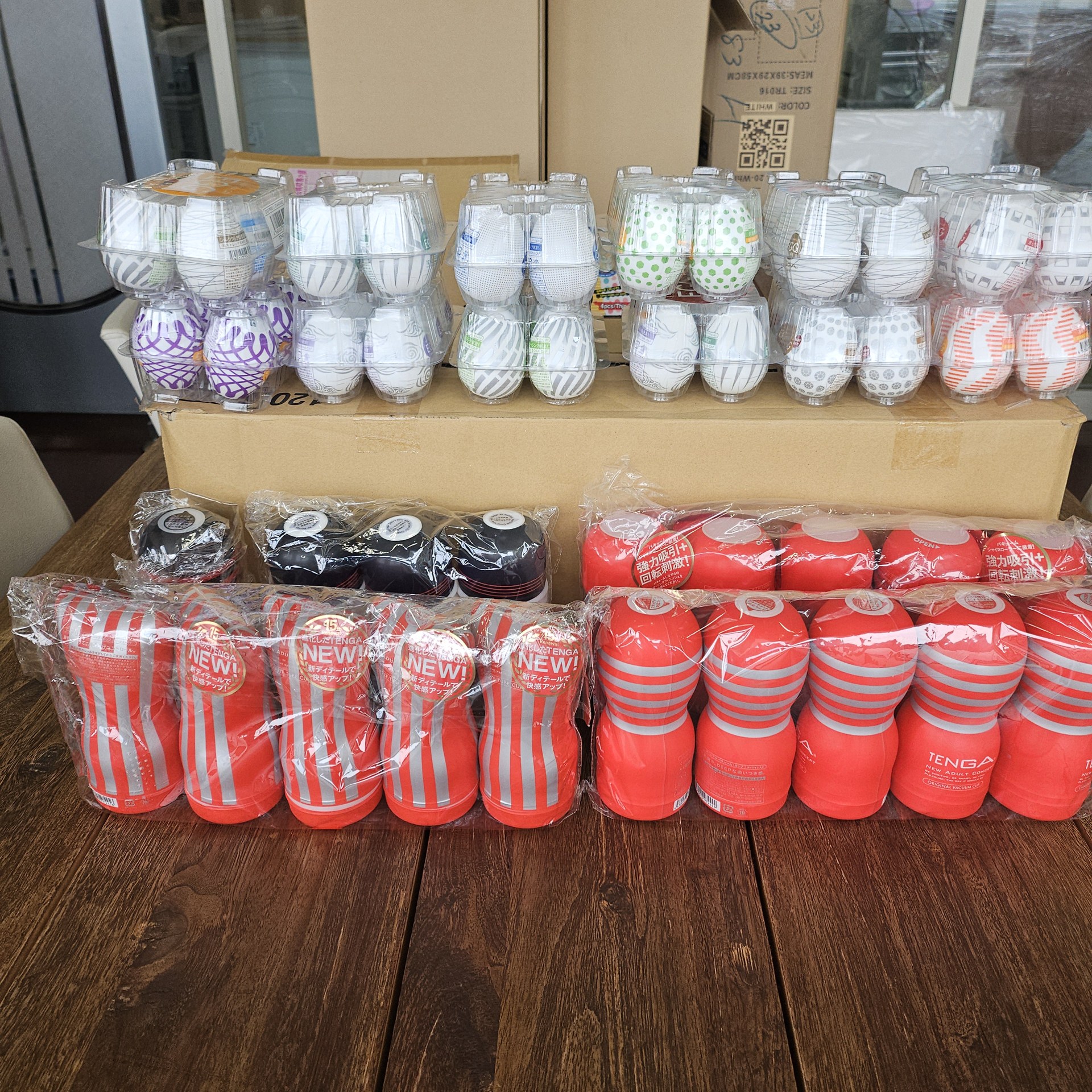 TENGAなど成人向け雑貨の在庫買取品